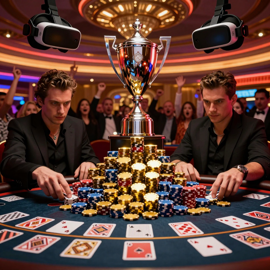 2025年扑克狂潮：拉斯维加斯的黄金赌局与虚拟现实的未来